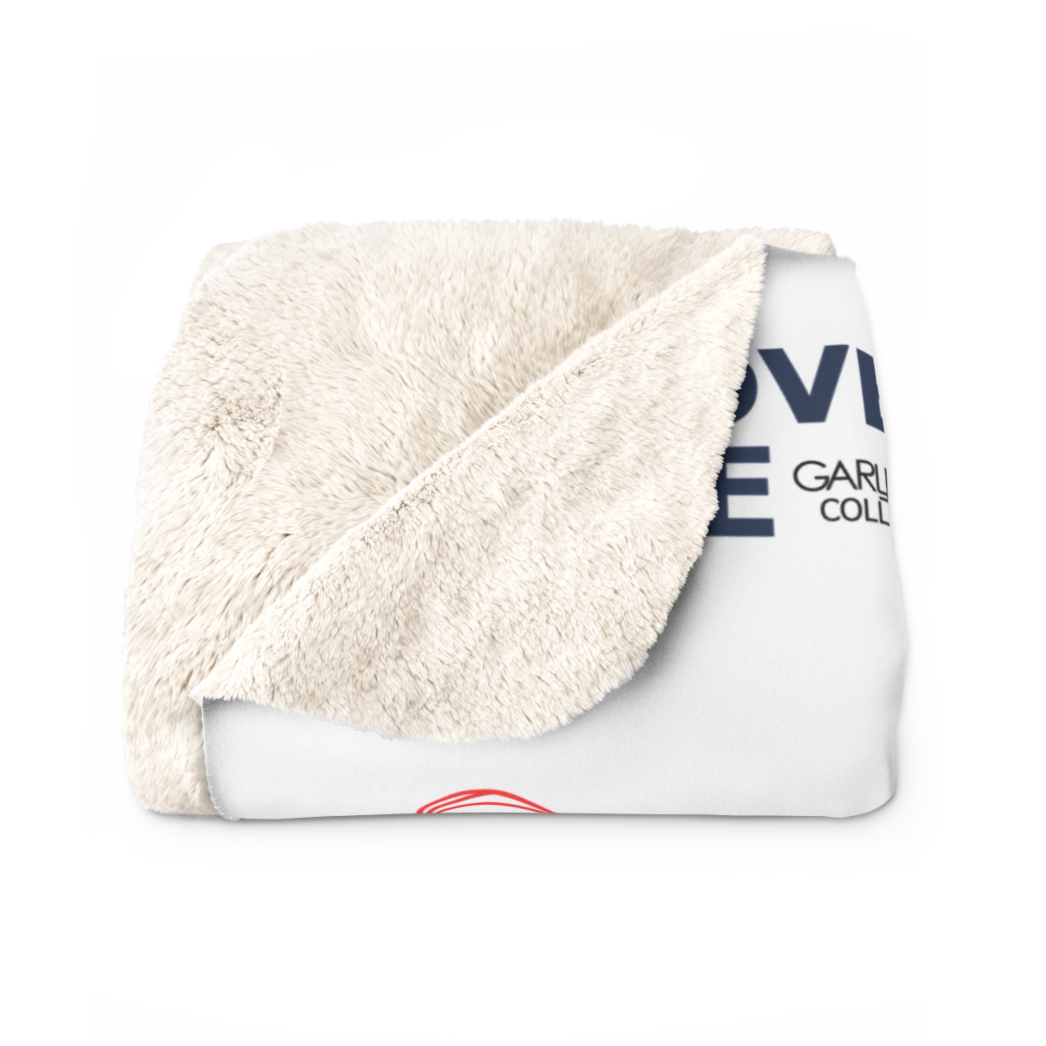 Sherpa Blanket Heart Design Love Cover Me Gary Lynn Floyd Collection Gift