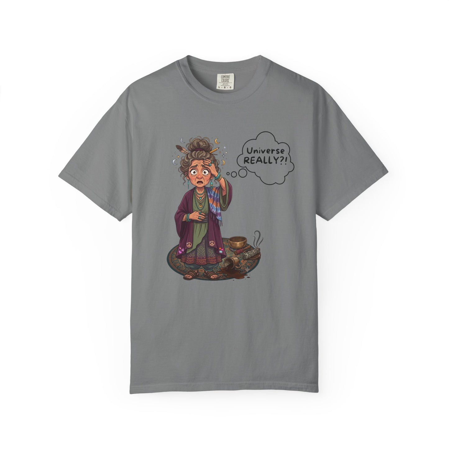 Auntie Aura "Universe REALLY?" T-Shirt