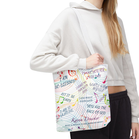 Karen Drucker Song Collection Tote Bag
