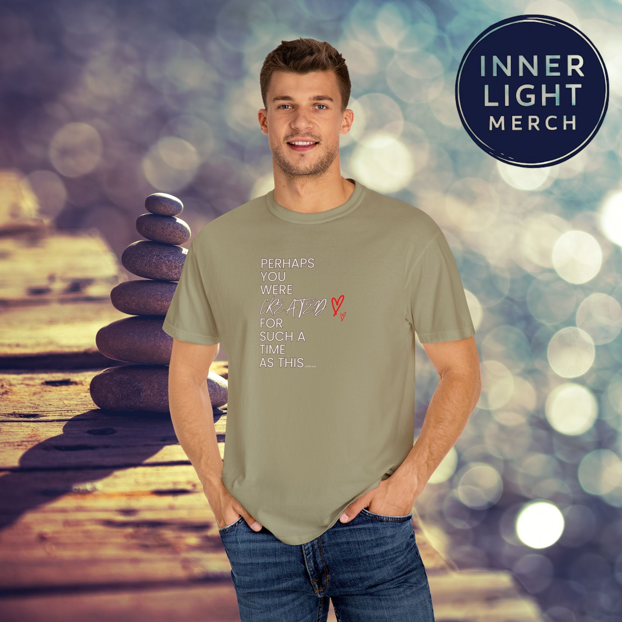 Inspiration T-shirt - Perhaps You Were Created for Such a Time as This