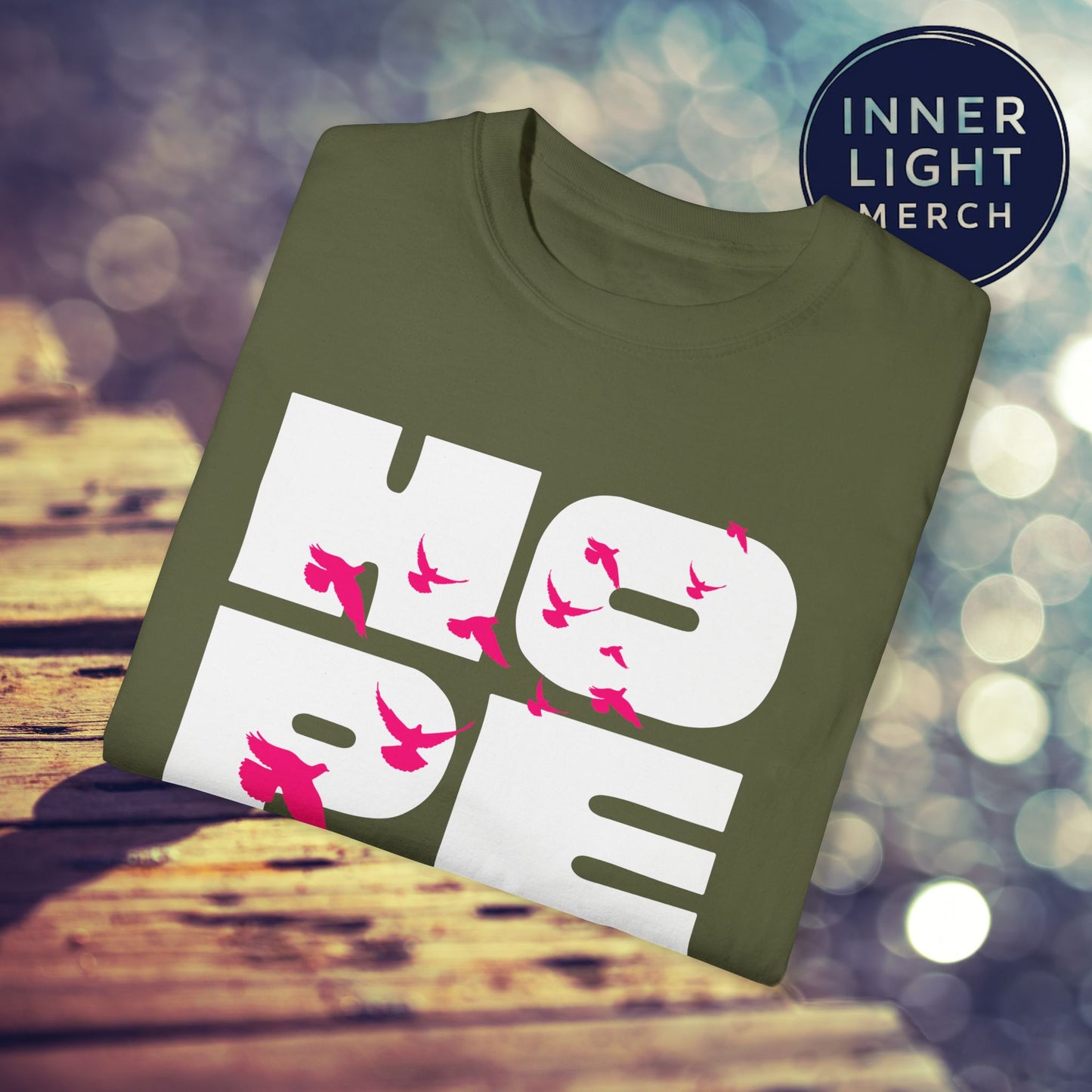 Hope Bridge Unisex T-shirt - Inspirational Quote Tee