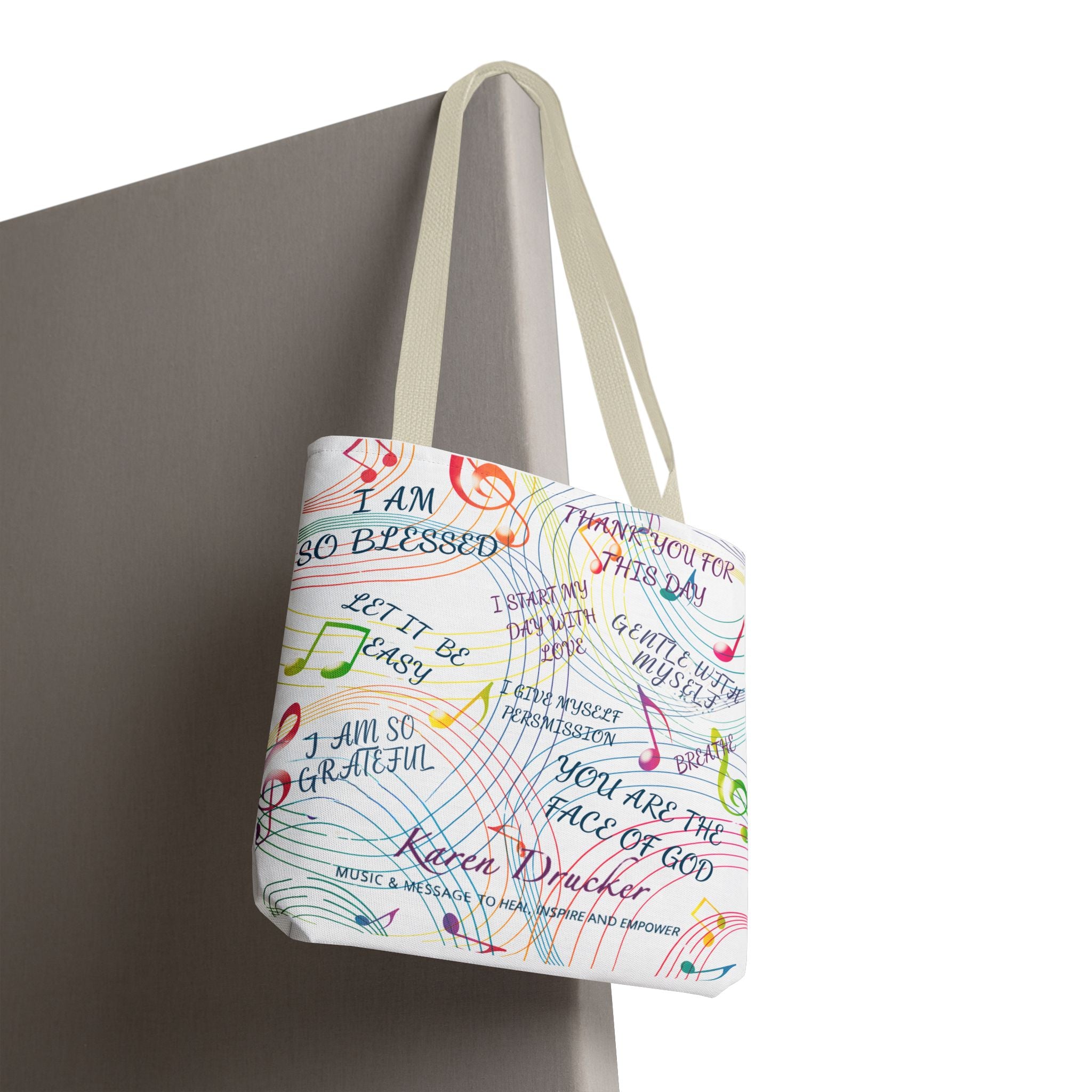 Karen Drucker Song Collection Tote Bag