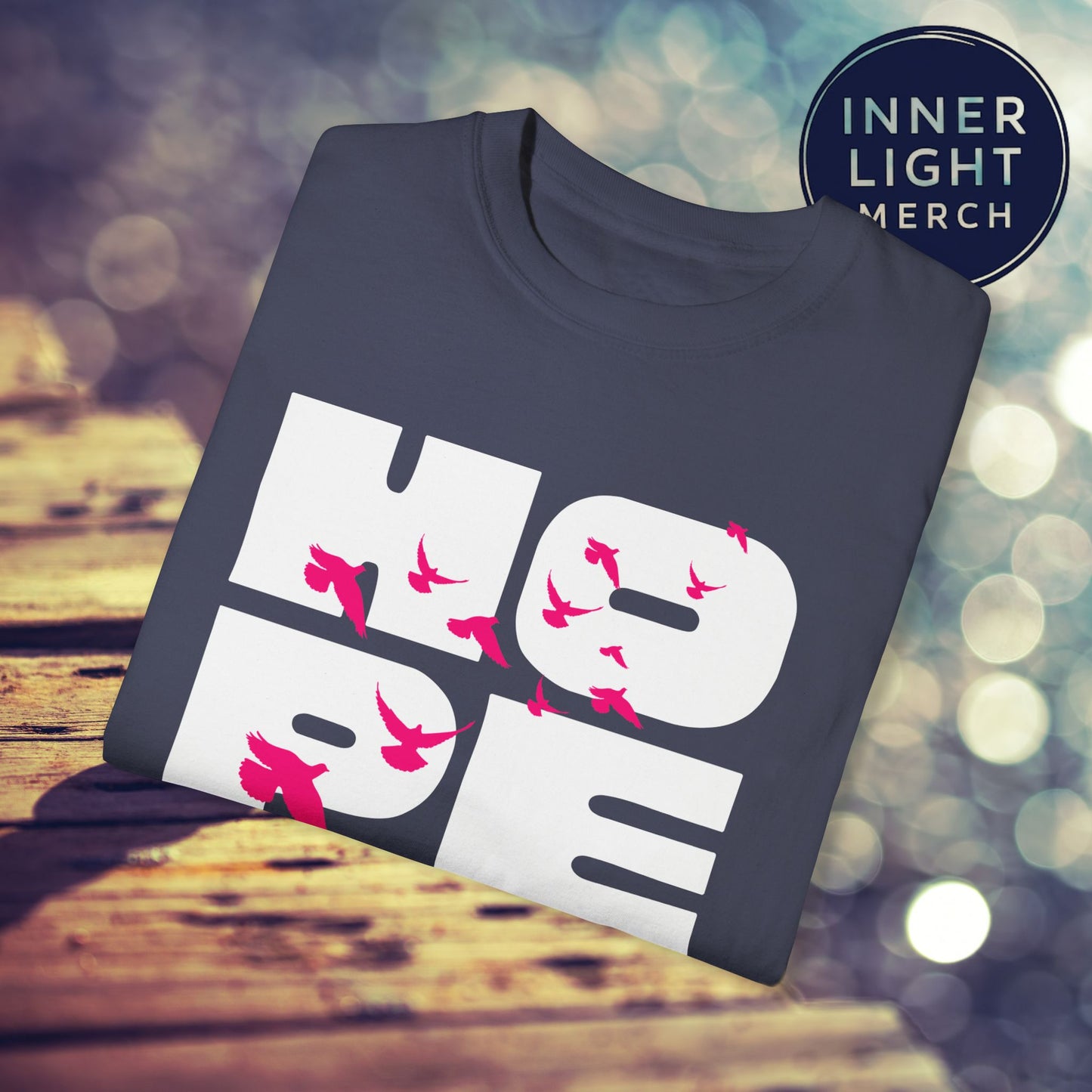 Hope Bridge Unisex T-shirt - Inspirational Quote Tee