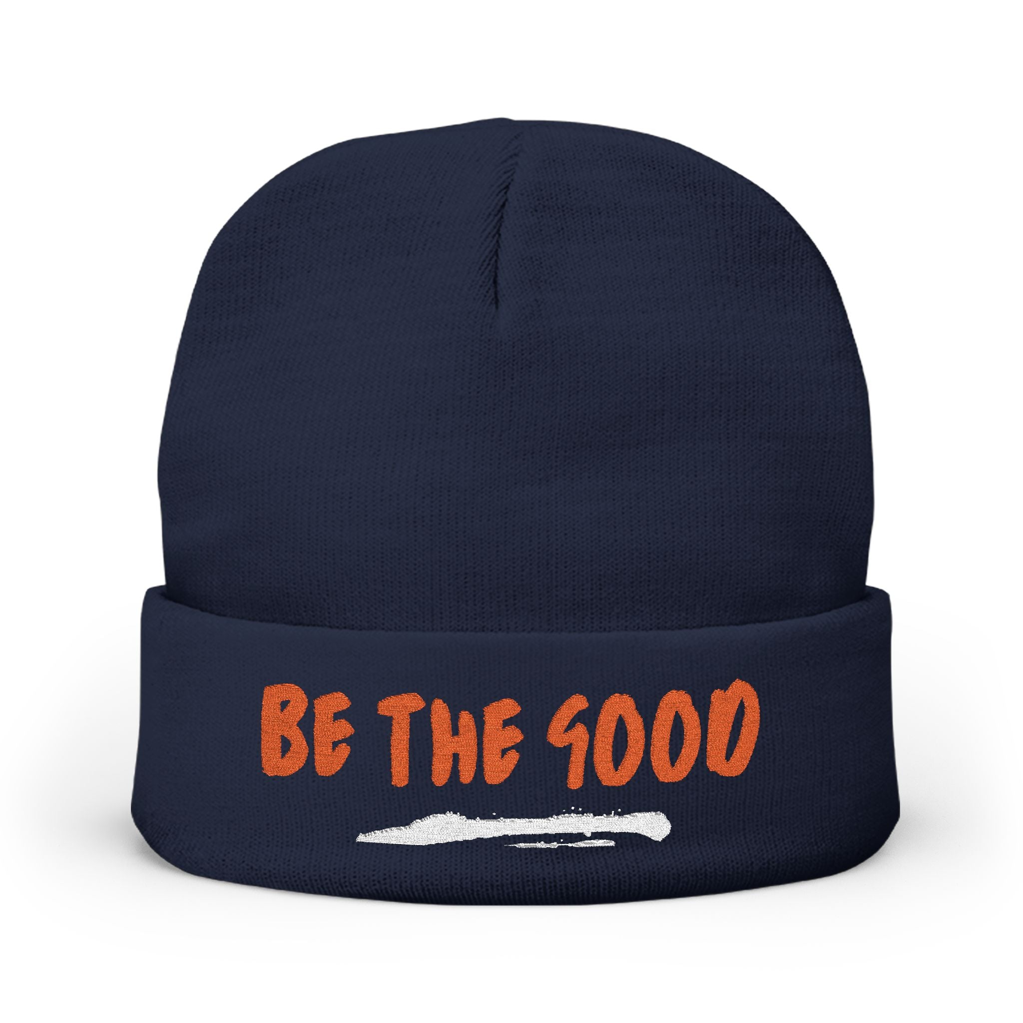 Beanie Hat - Be The Good Embroidered Knit Beanie