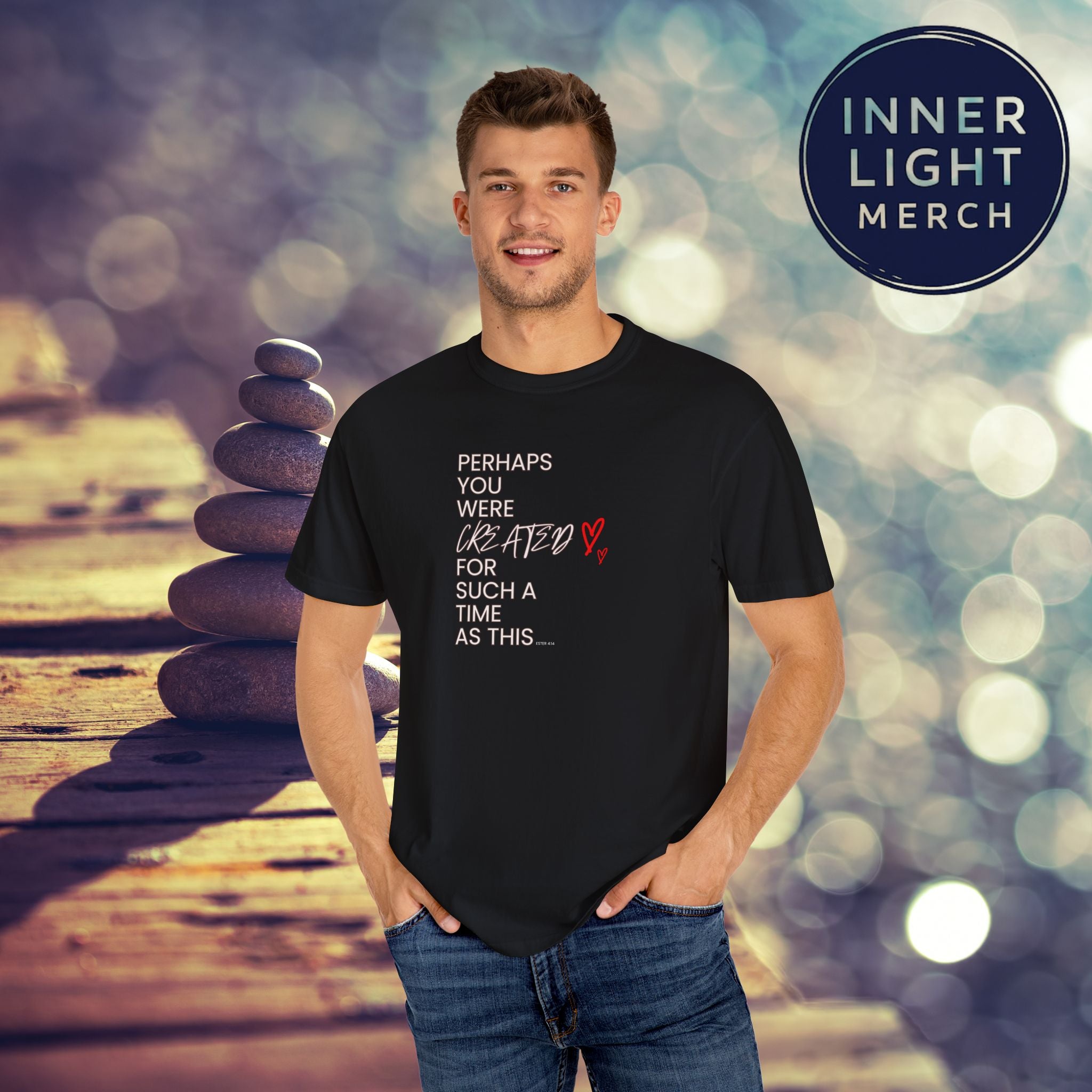 Inspiration T-shirt - Perhaps You Were Created for Such a Time as This