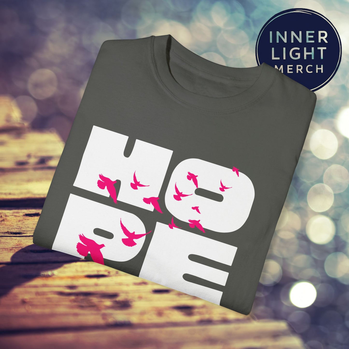 Hope Bridge Unisex T-shirt - Inspirational Quote Tee
