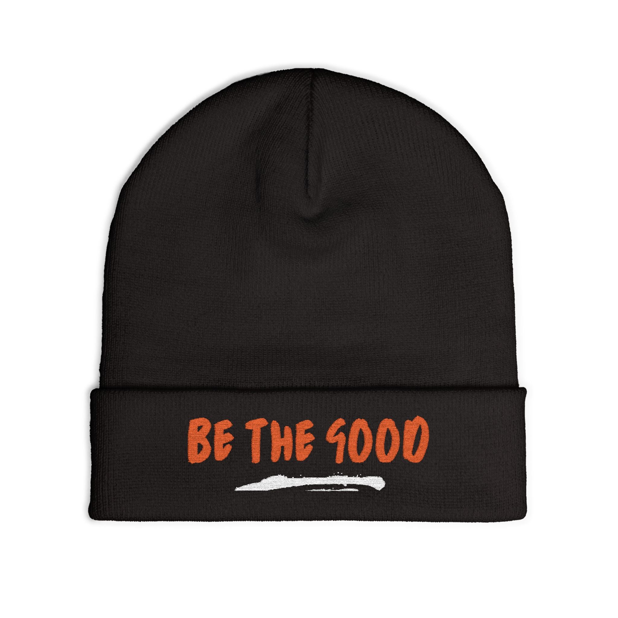 Beanie Hat - Be The Good Embroidered Knit Beanie