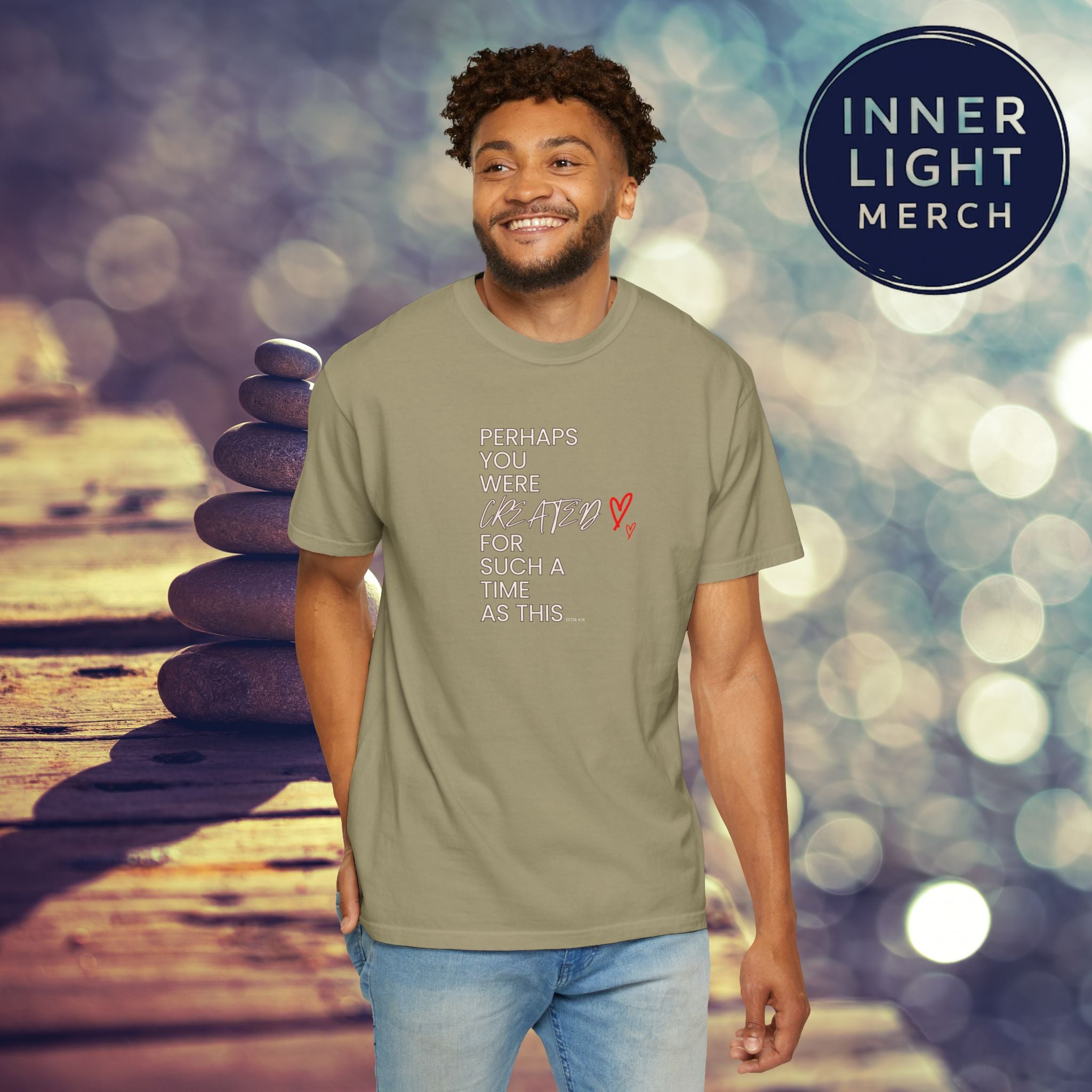 Inspiration T-shirt - Perhaps You Were Created for Such a Time as This