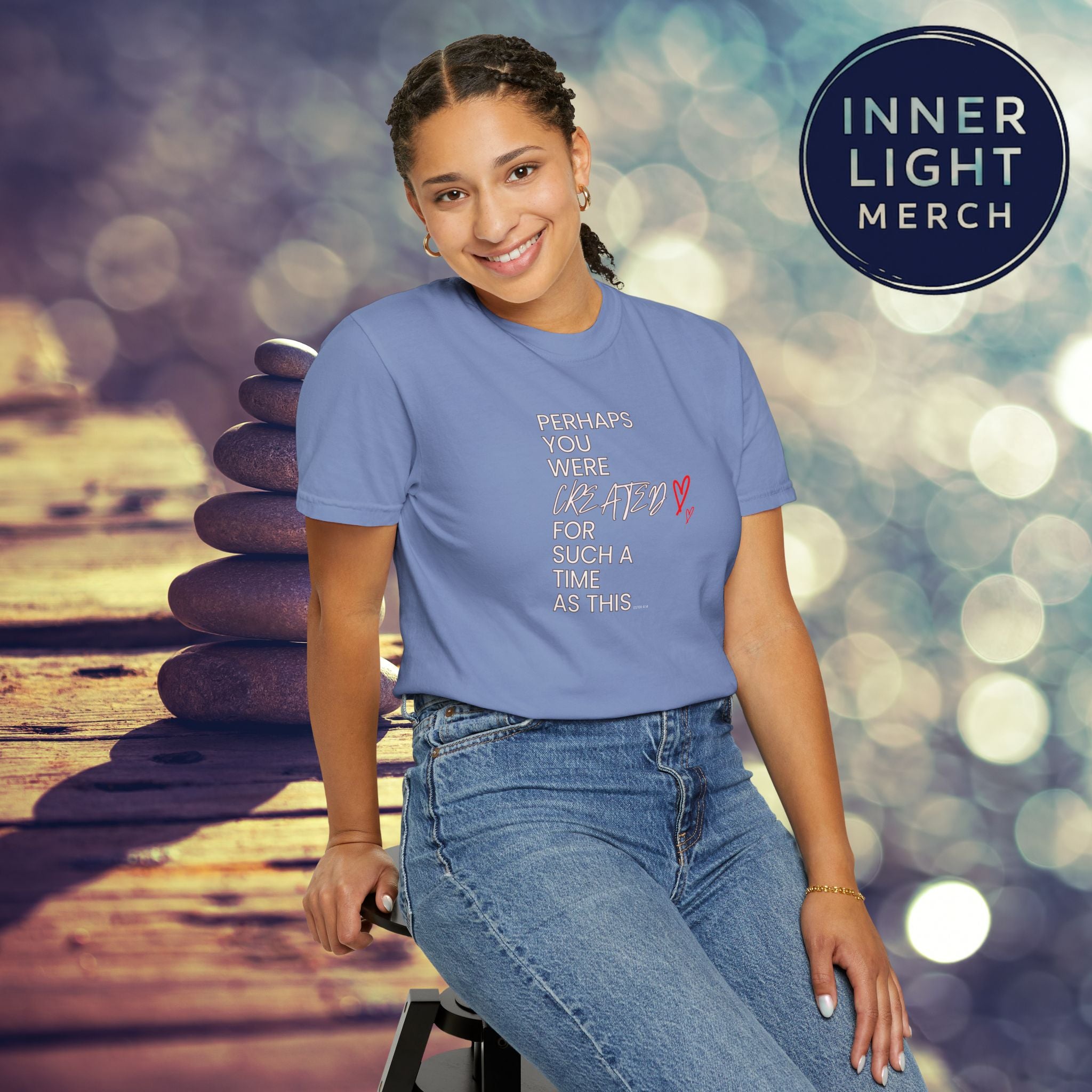 Inspiration T-shirt - Perhaps You Were Created for Such a Time as This