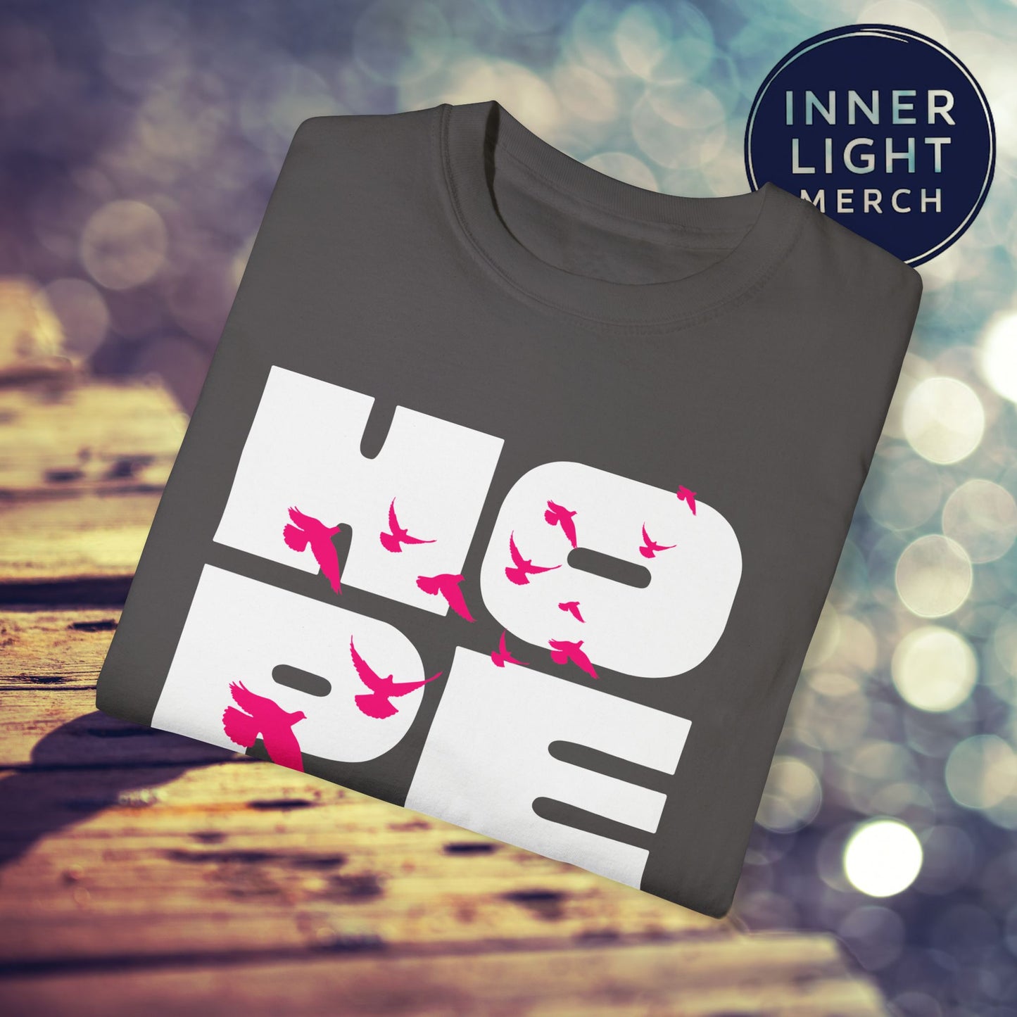 Hope Bridge Unisex T-shirt - Inspirational Quote Tee