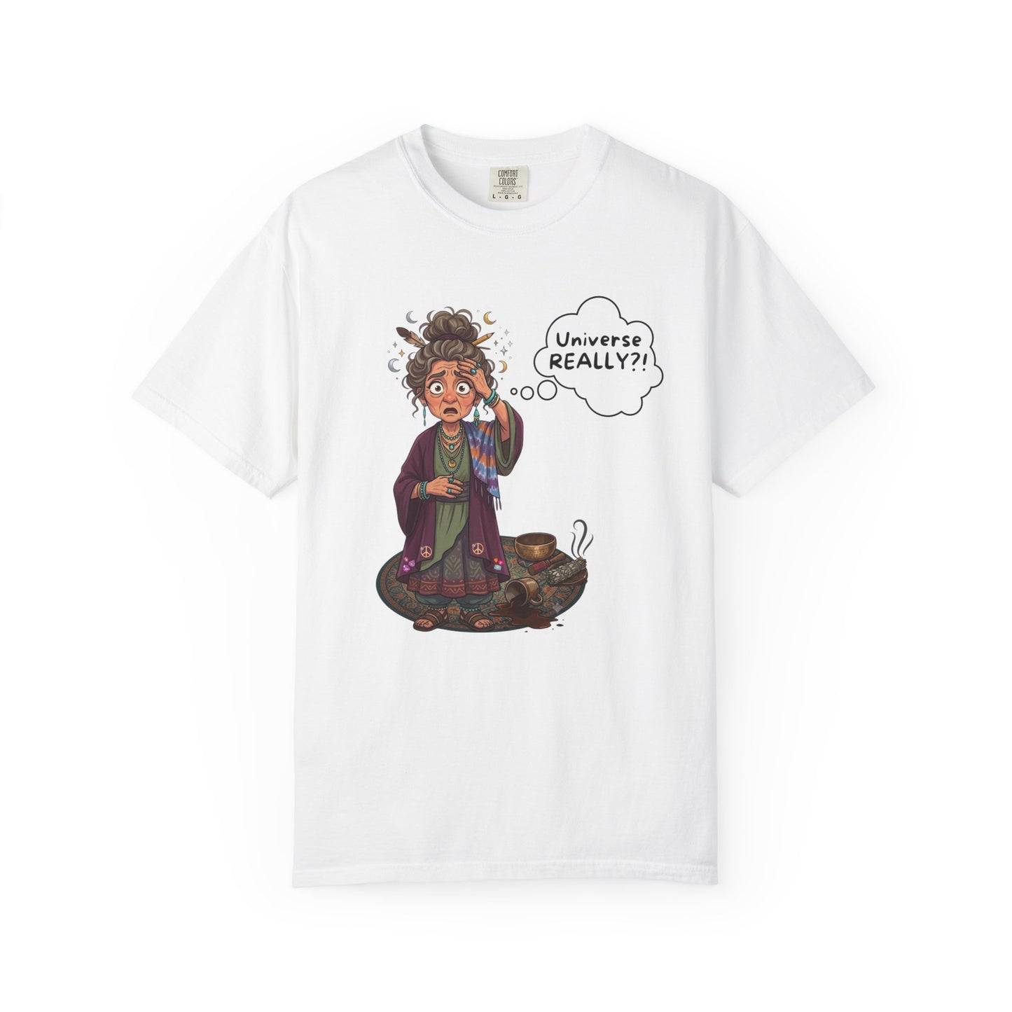Auntie Aura "Universe REALLY?" T-Shirt