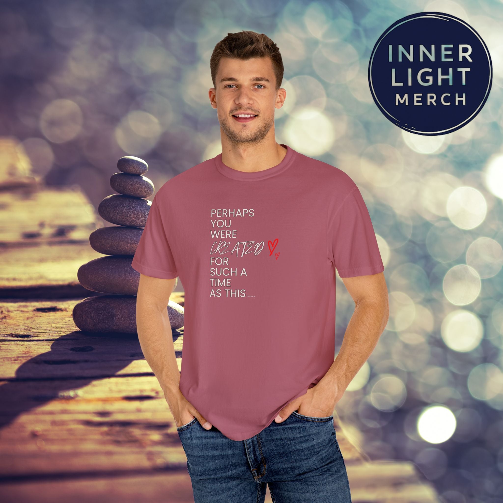 Inspiration T-shirt - Perhaps You Were Created for Such a Time as This