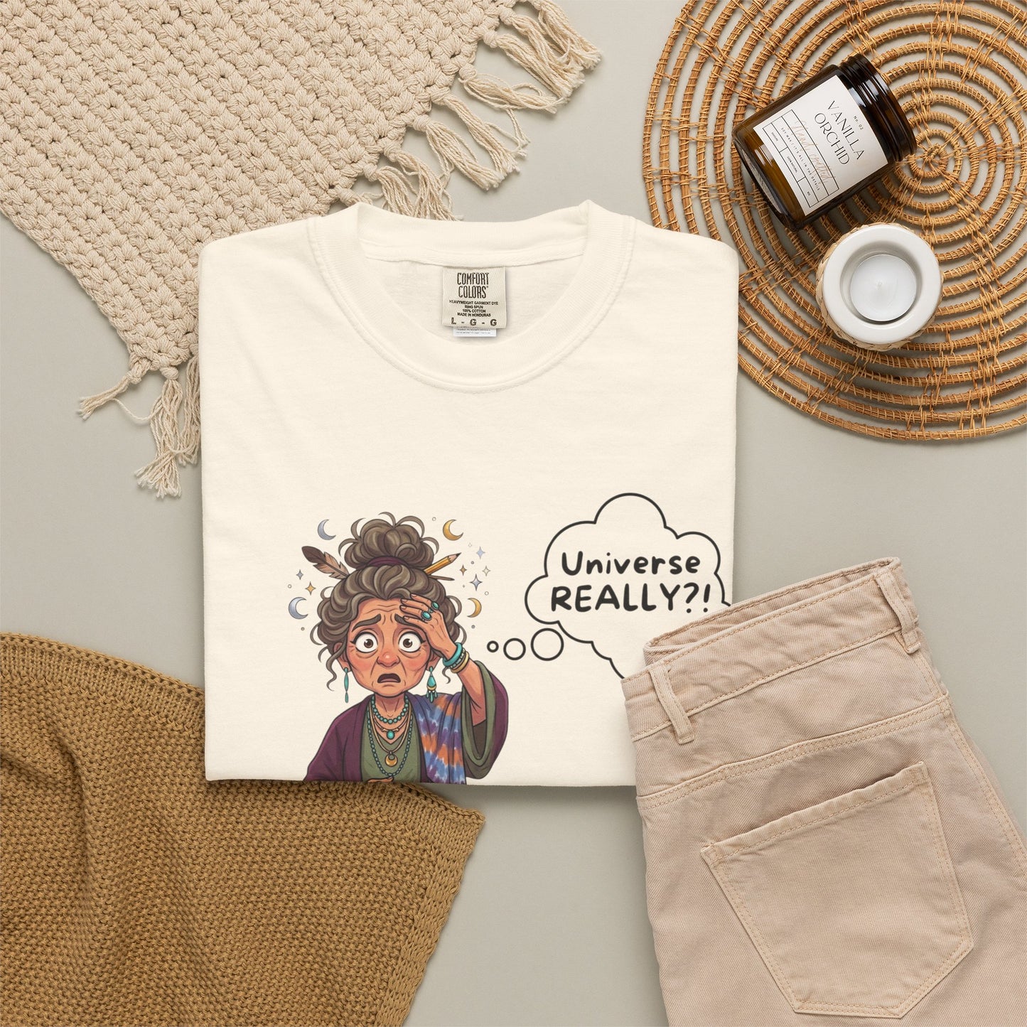 Auntie Aura "Universe REALLY?" T-Shirt
