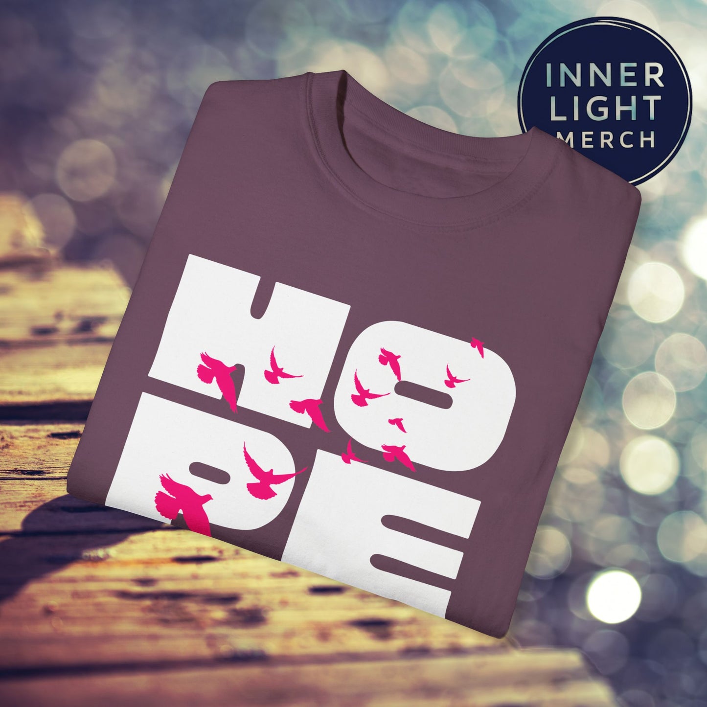 Hope Bridge Unisex T-shirt - Inspirational Quote Tee
