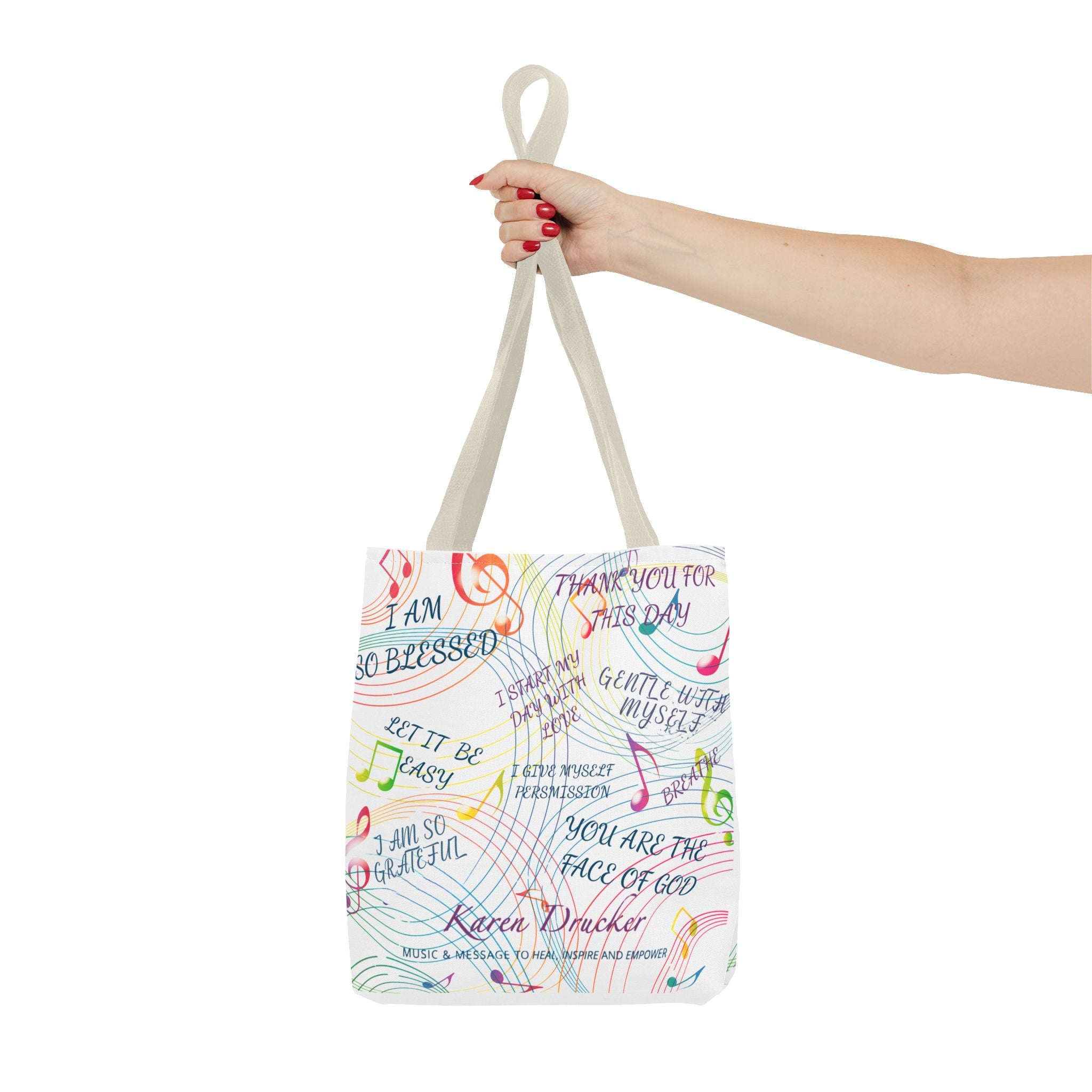 Karen Drucker Song Collection Tote Bag