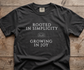 Rooted in Simplicity Growing in Joy Comfort Colors T-Shirt, Mindful Living Inspirational Tee
