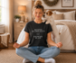 Rooted in Simplicity Growing in Joy Comfort Colors T-Shirt, Mindful Living Inspirational Tee