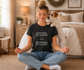 Rooted in Earth Growing in Light Comfort Colors T-Shirt, Nature-Inspired Spiritual Growth Tee