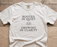 Rooted in Quiet Growing in Clarity Comfort Colors T-Shirt, Mindfulness and Inner Peace Tee
