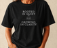 Rooted in Quiet Growing in Clarity Comfort Colors T-Shirt, Mindfulness and Inner Peace Tee