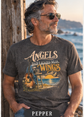 Angels Don’t Always Wear Wings T-Shirt | Harold Payne Collection | Comfort Colors® Tee