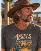 Angels Don’t Always Wear Wings T-Shirt | Harold Payne Collection | Comfort Colors® Tee