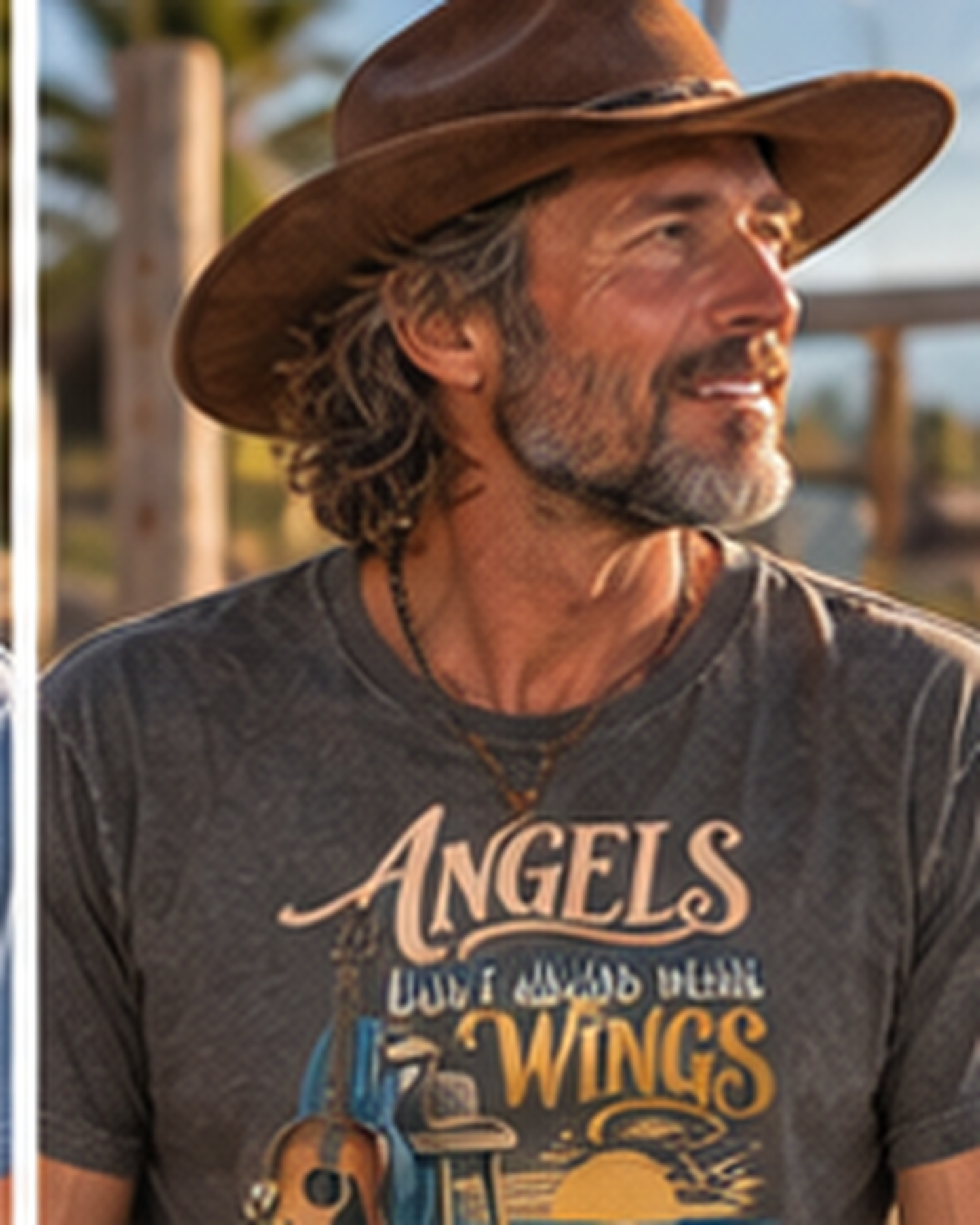 Angels Don’t Always Wear Wings T-Shirt | Harold Payne Collection | Comfort Colors® Tee