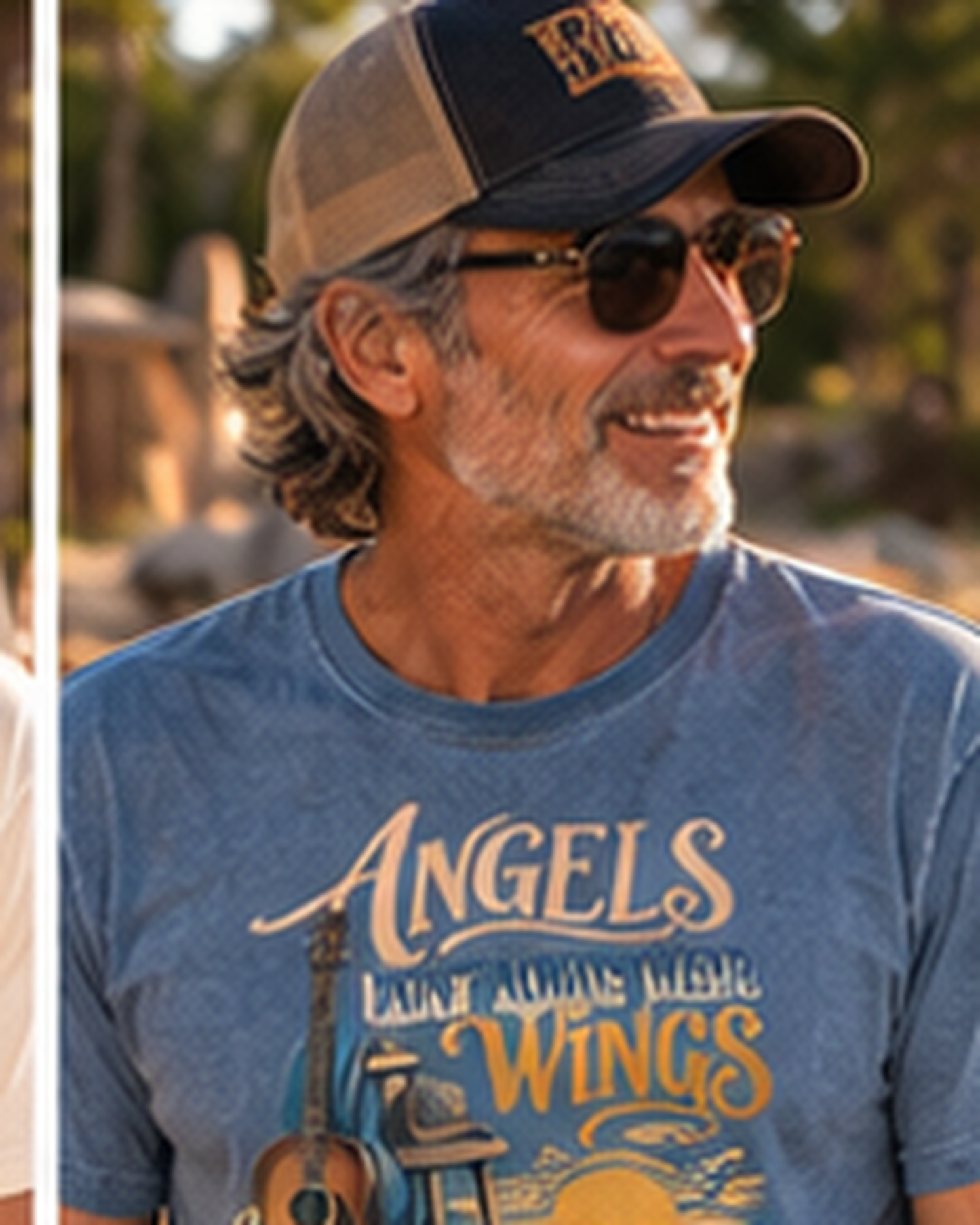Angels Don’t Always Wear Wings T-Shirt | Harold Payne Collection | Comfort Colors® Tee