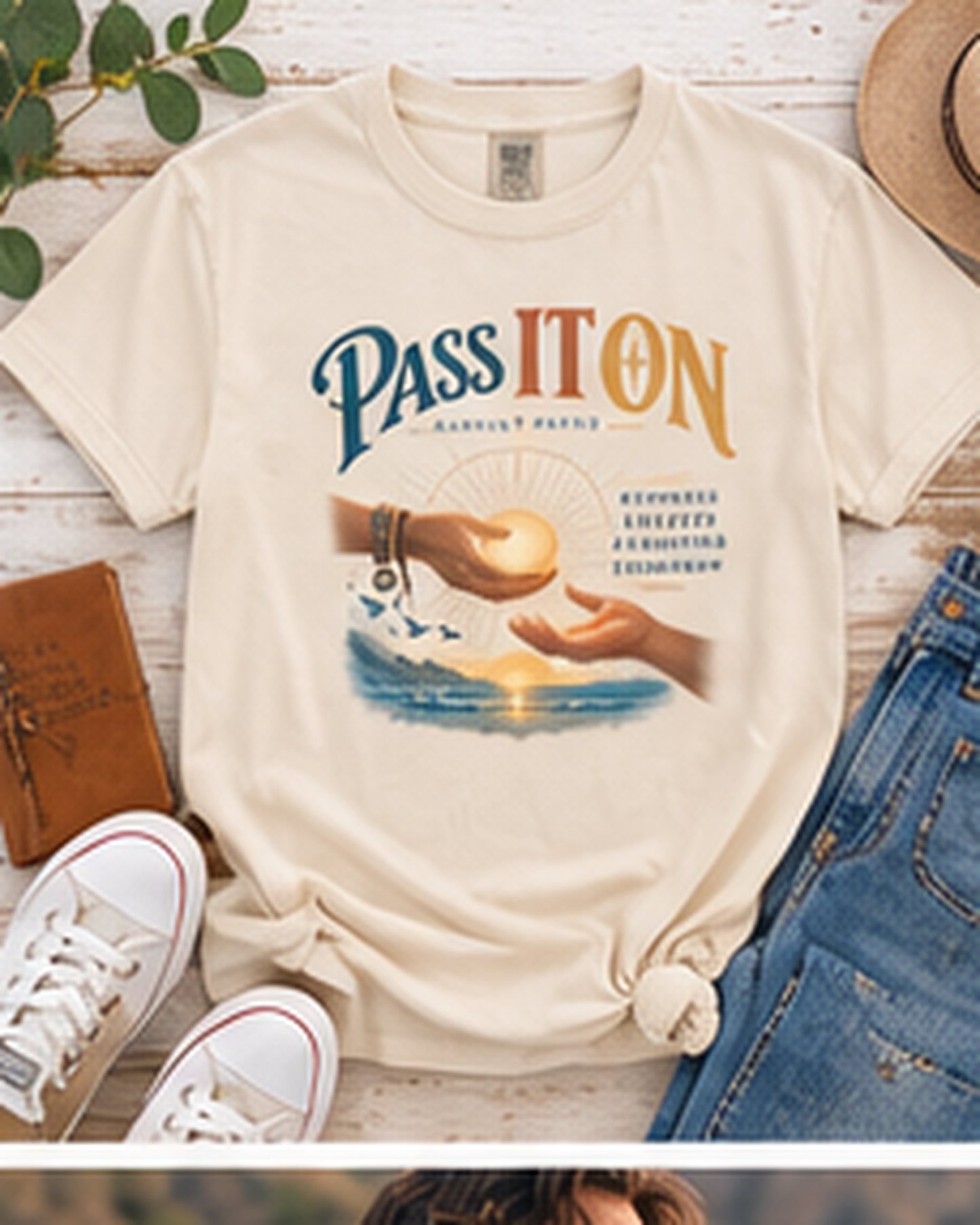 Pass It On T-Shirt | Harold Payne Collection | Comfort Colors® Inspirational Tee