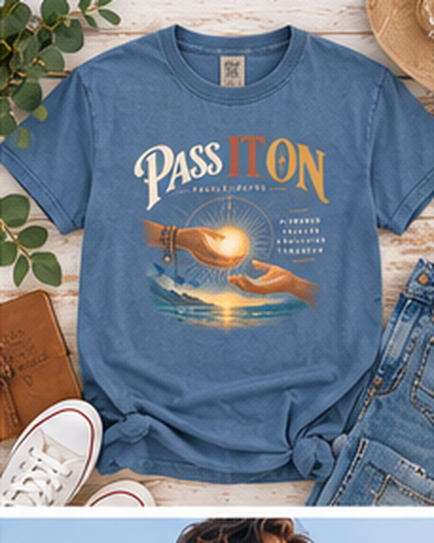 Pass It On T-Shirt | Harold Payne Collection | Comfort Colors® Inspirational Tee