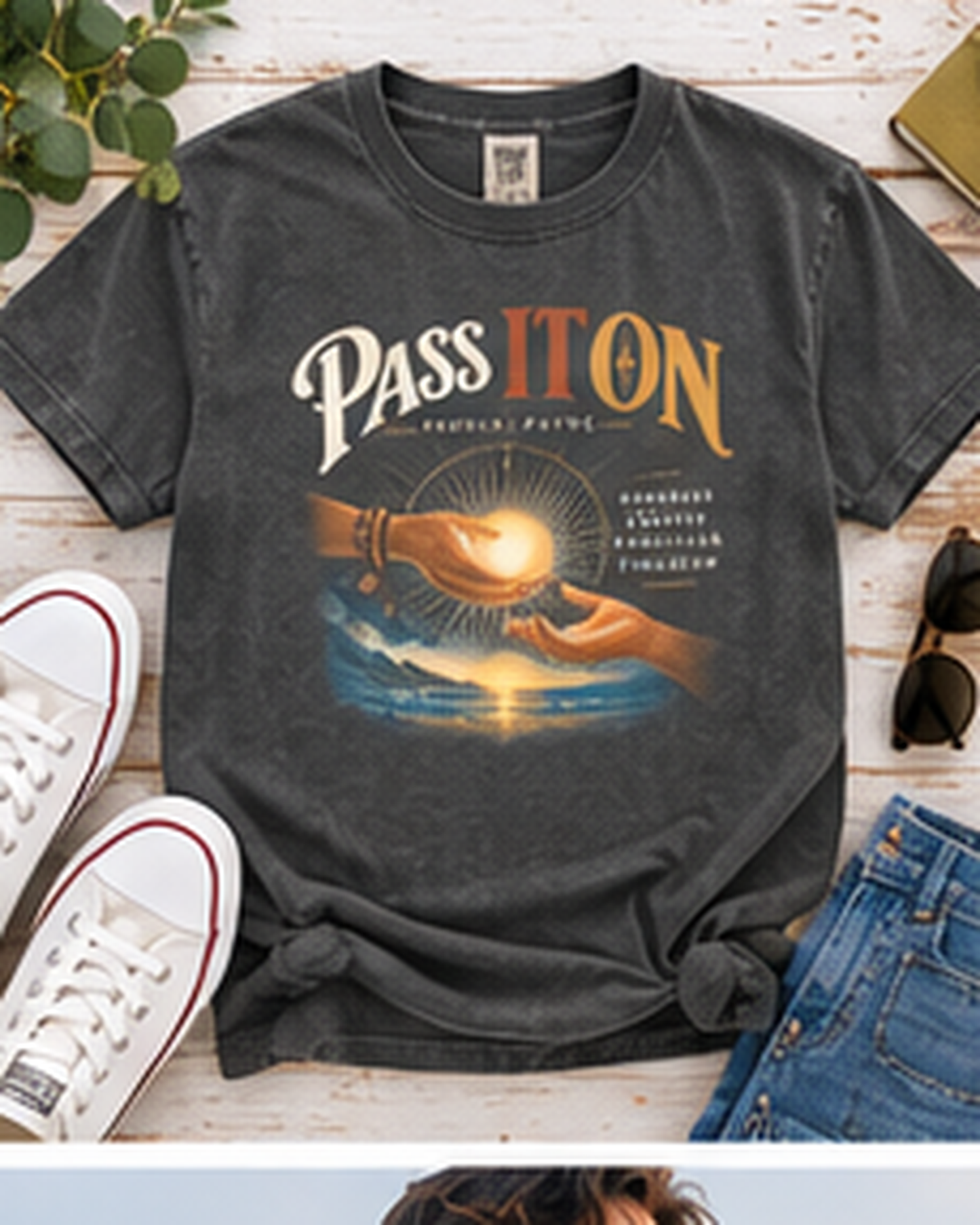 Pass It On T-Shirt | Harold Payne Collection | Comfort Colors® Inspirational Tee