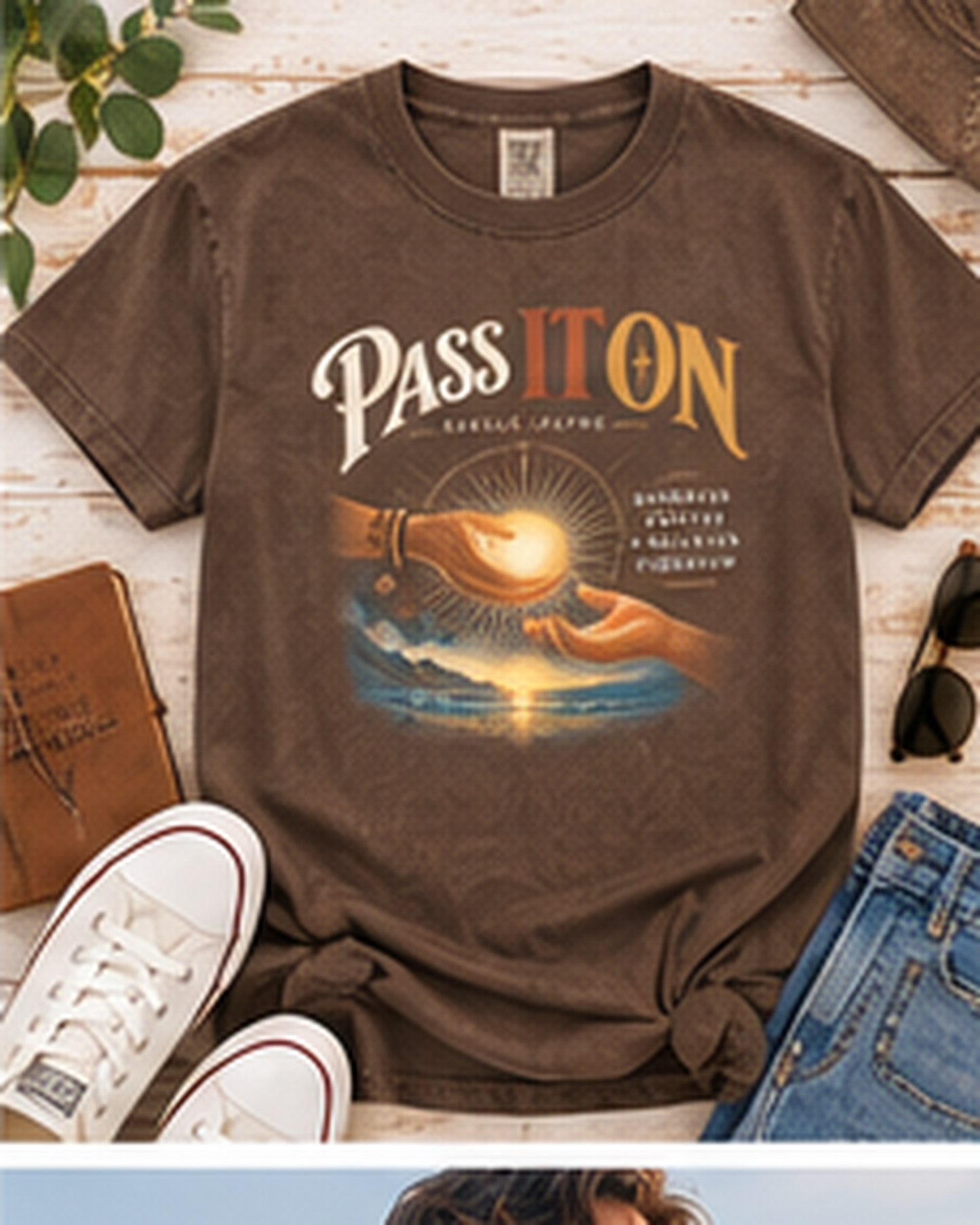 Pass It On T-Shirt | Harold Payne Collection | Comfort Colors® Inspirational Tee