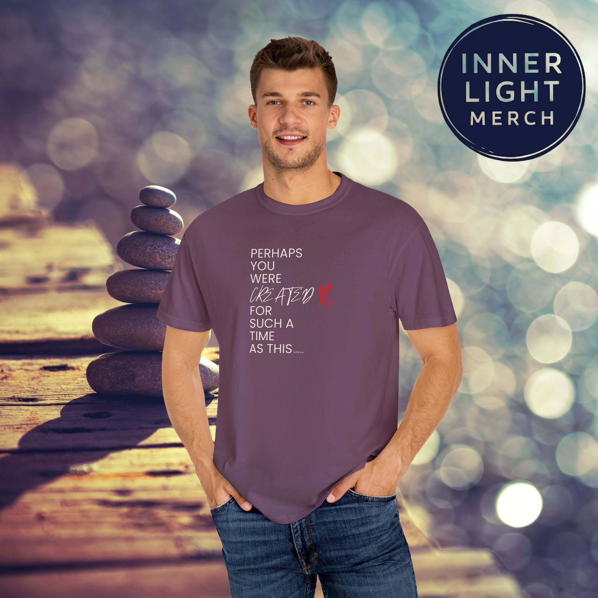 Inspiration T-shirt - Perhaps You Were Created for Such a Time as This