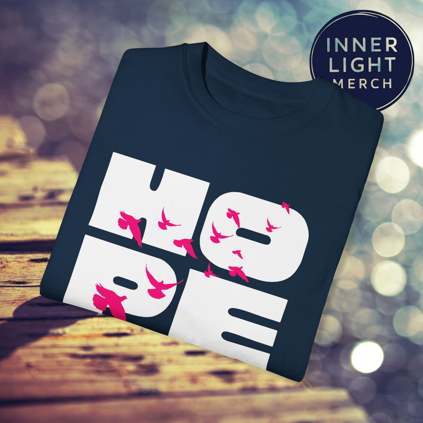 Hope Bridge Unisex T-shirt - Inspirational Quote Tee