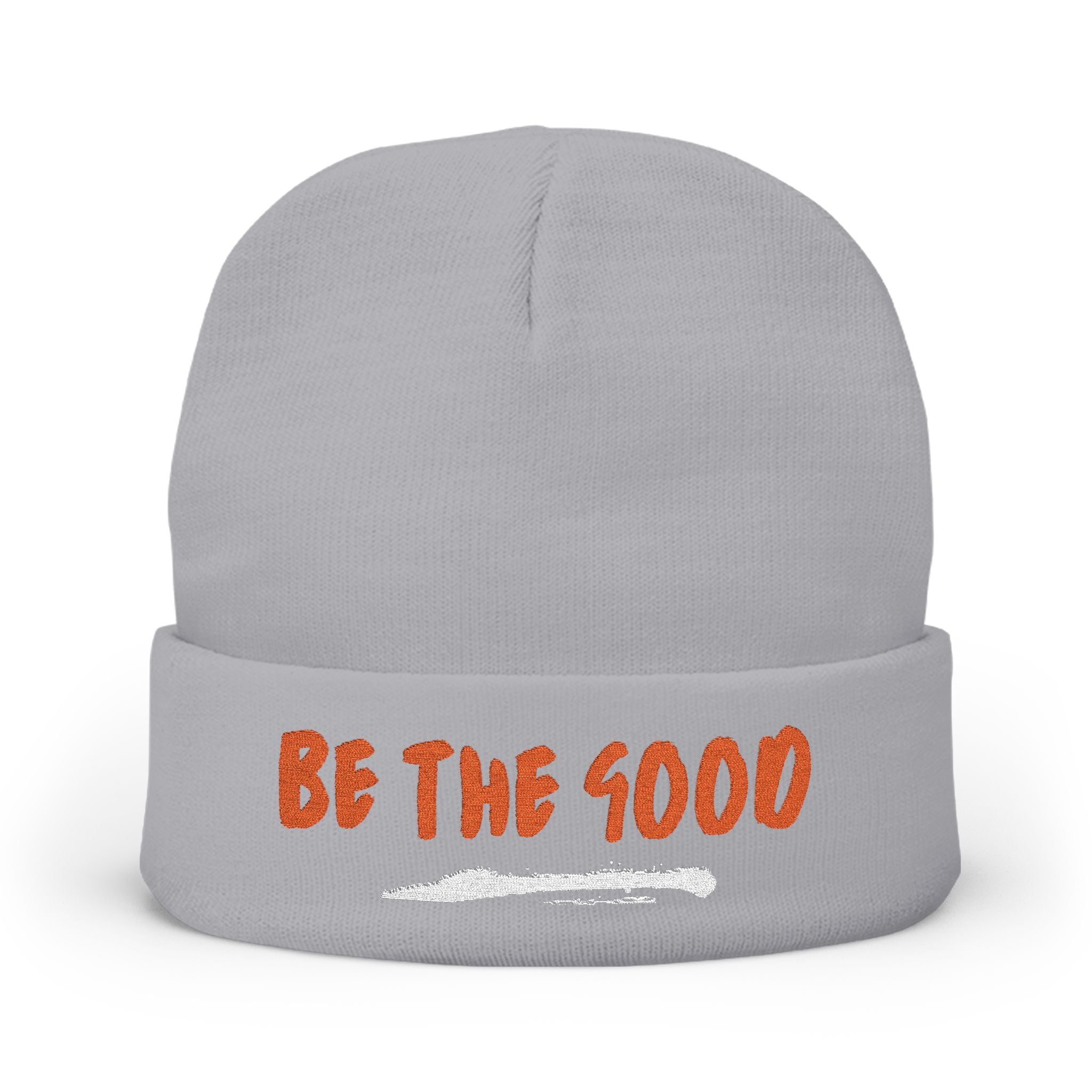 Beanie Hat - Be The Good Embroidered Knit Beanie