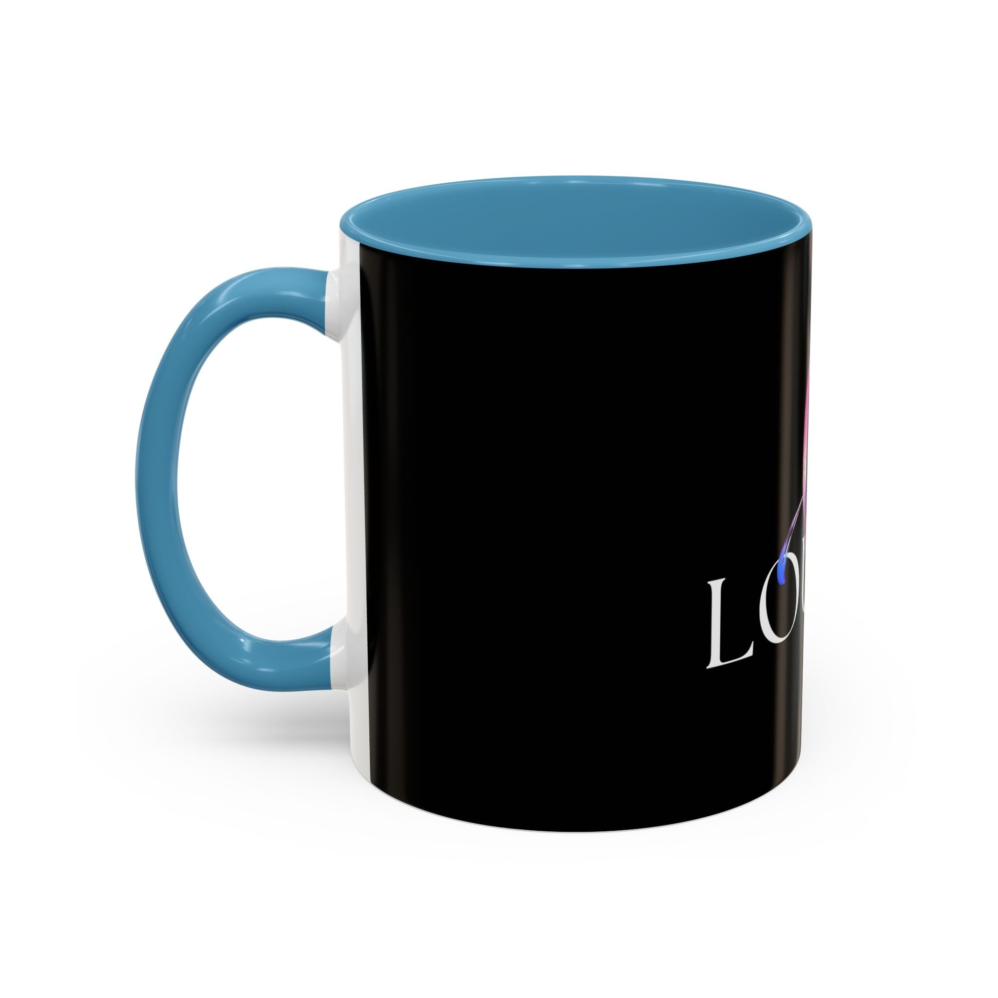 Love Louder Accent Coffee Mug - Perfect Gift for Coffee Lovers