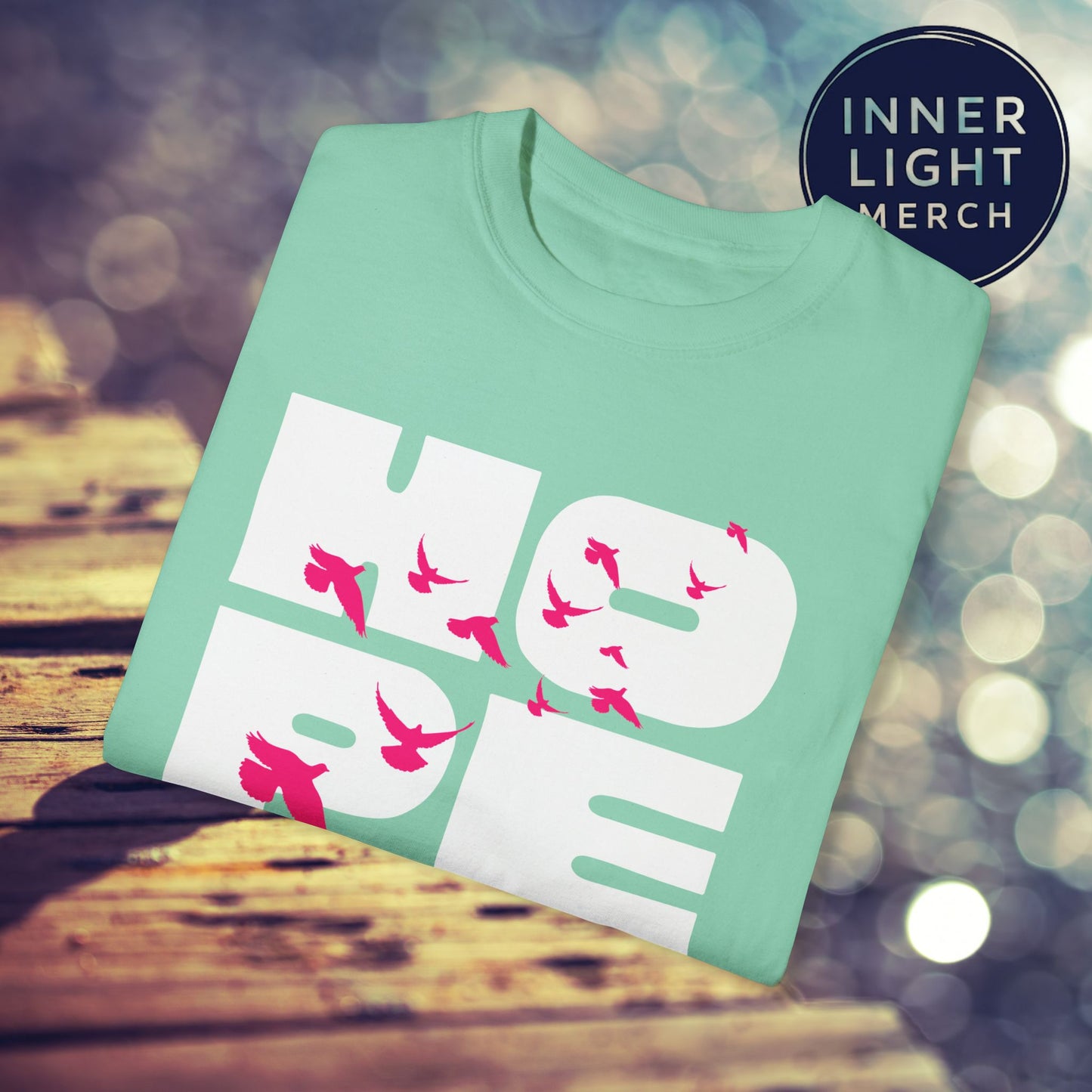 Hope Bridge Unisex T-shirt - Inspirational Quote Tee