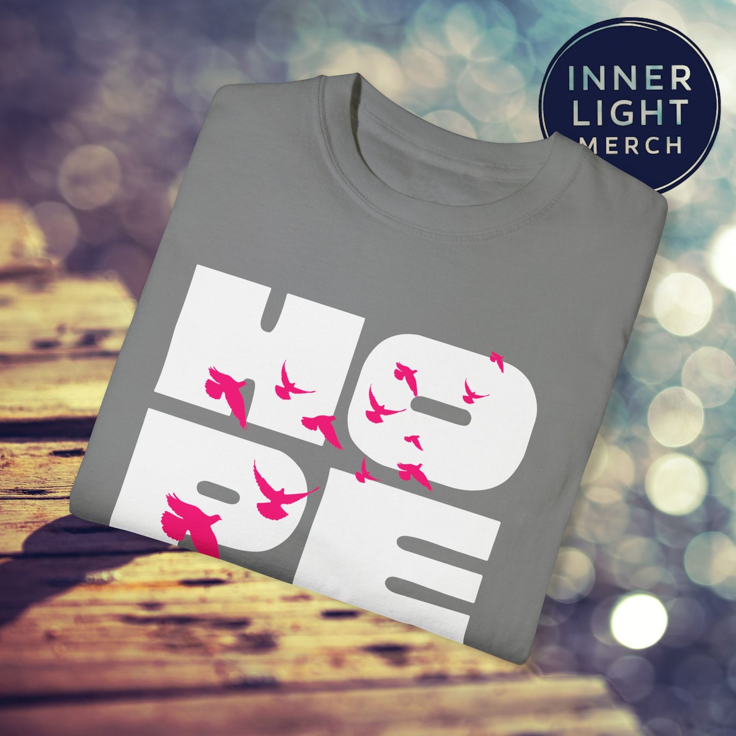 Hope Bridge Unisex T-shirt - Inspirational Quote Tee