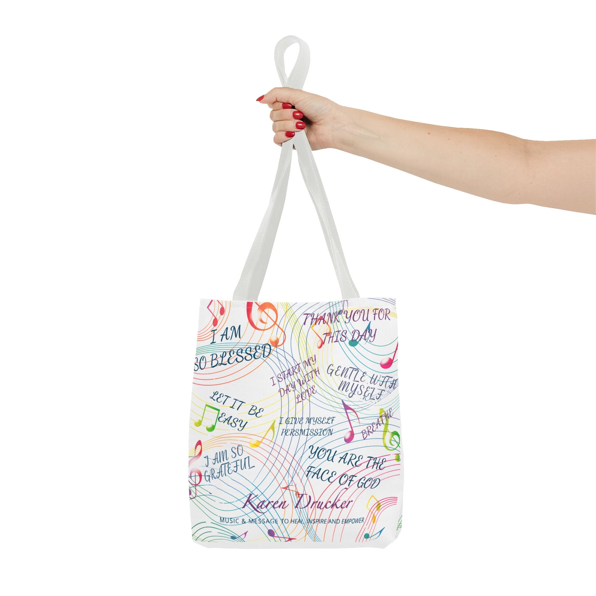 Karen Drucker Song Collection Tote Bag