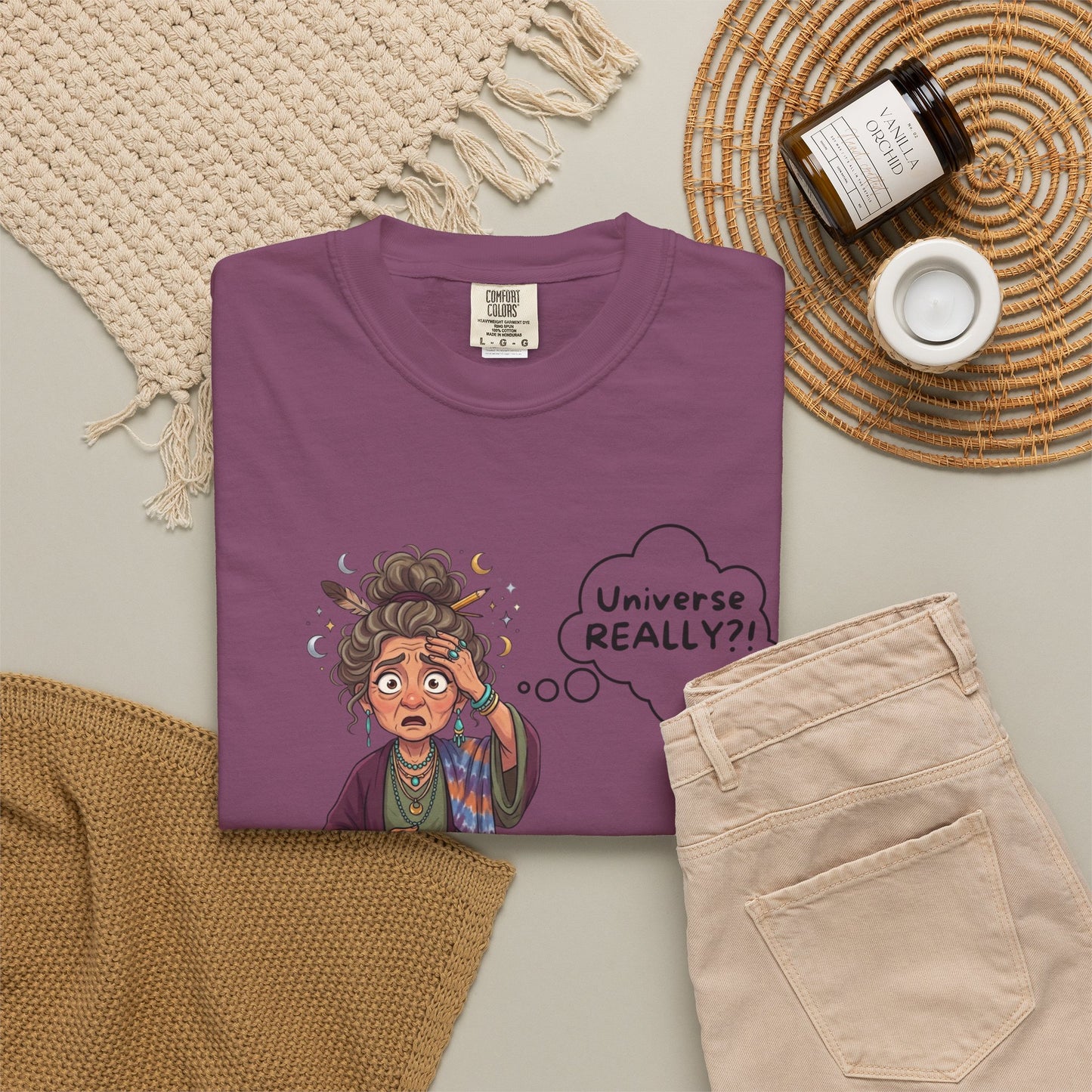 Auntie Aura "Universe REALLY?" T-Shirt