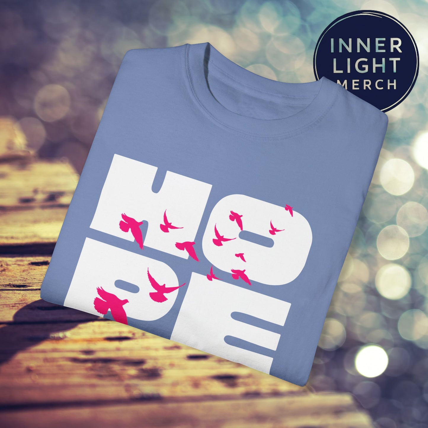 Hope Bridge Unisex T-shirt - Inspirational Quote Tee