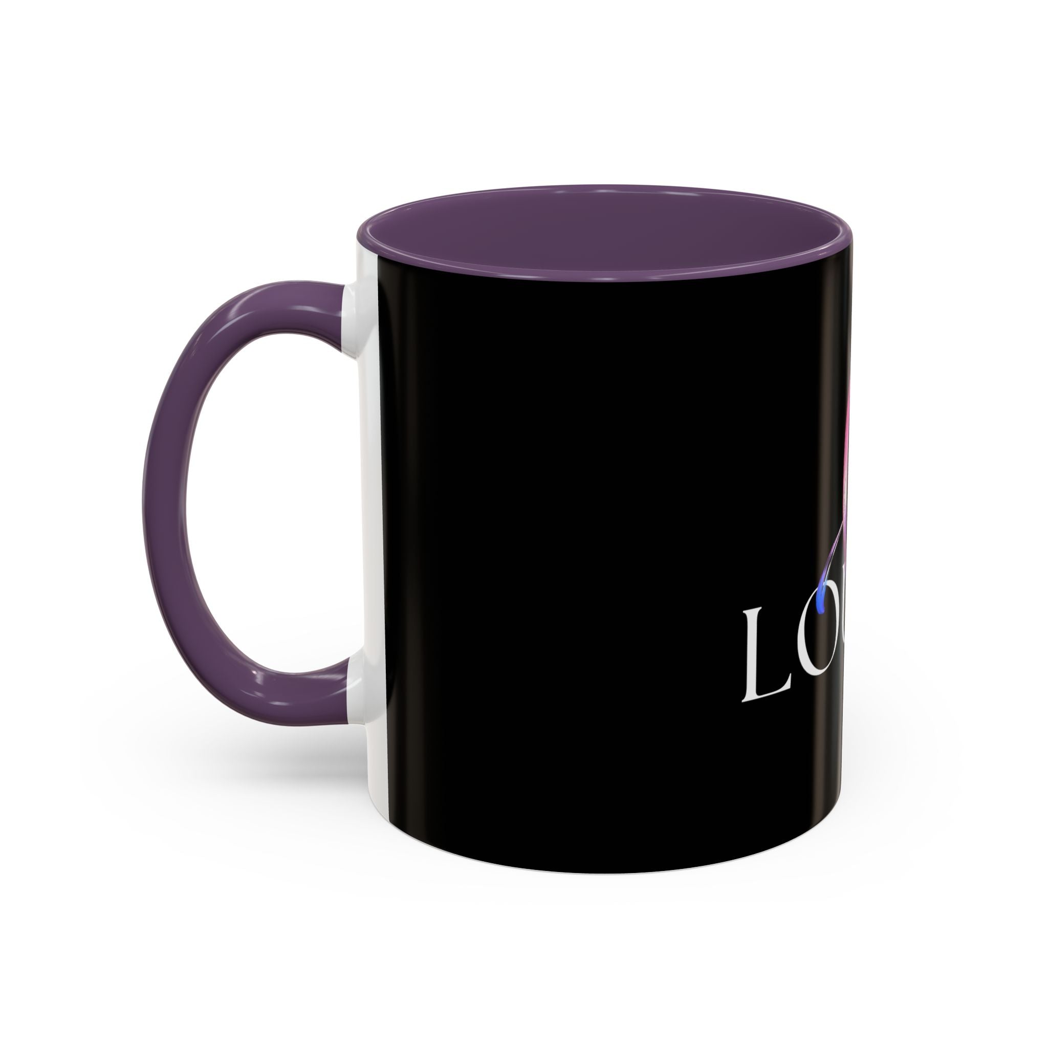 Love Louder Accent Coffee Mug - Perfect Gift for Coffee Lovers