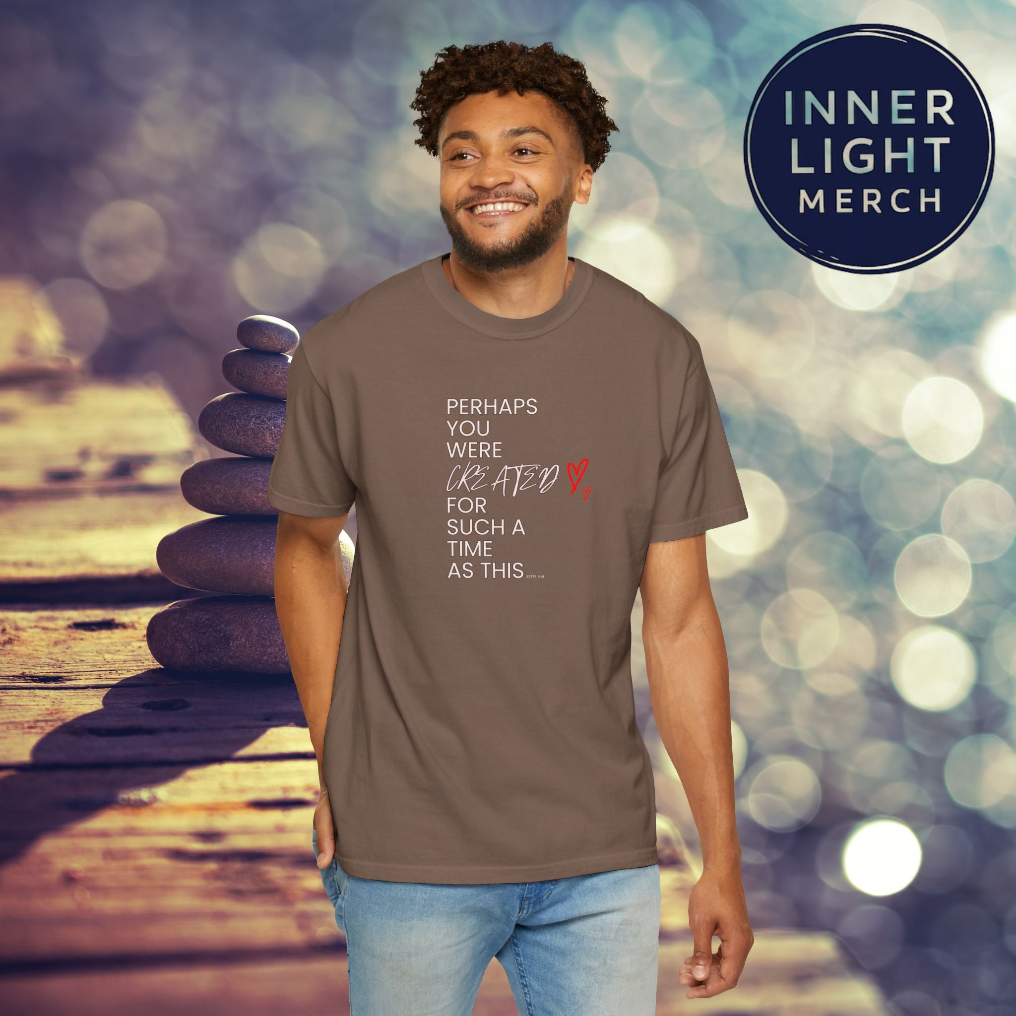 Inspiration T-shirt - Perhaps You Were Created for Such a Time as This
