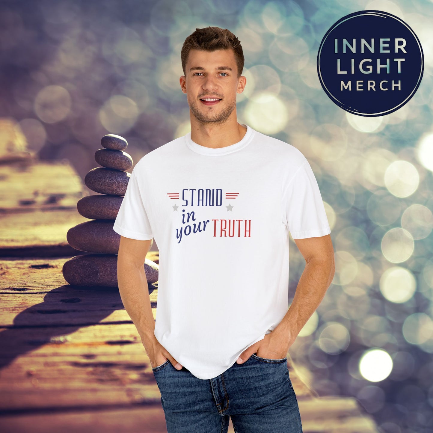 Patriotic T-shirt Stand in Your Truth