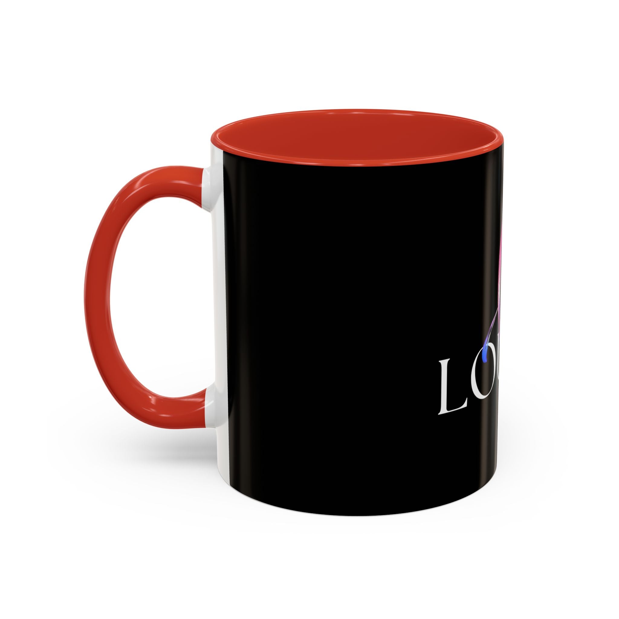 Love Louder Accent Coffee Mug - Perfect Gift for Coffee Lovers