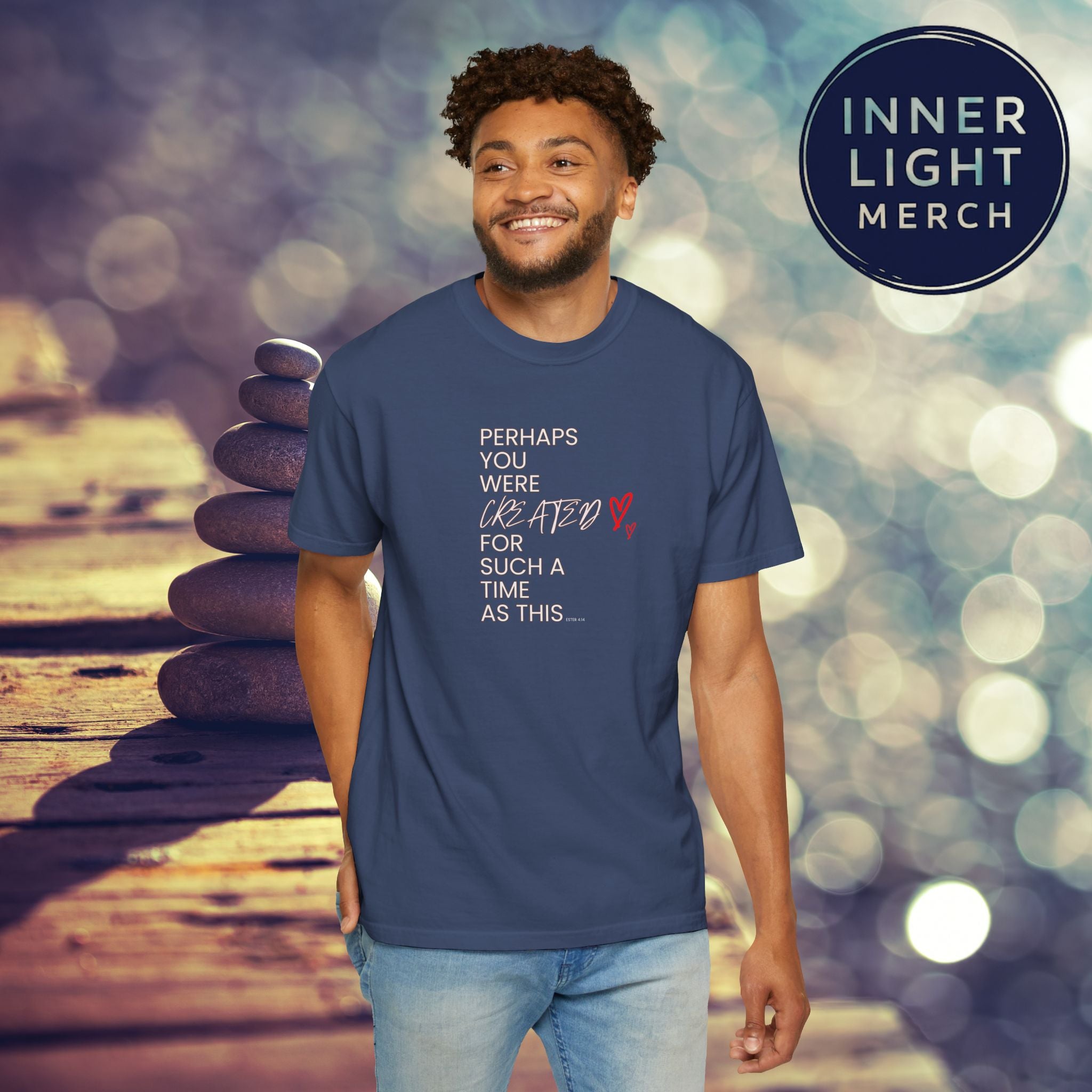 Inspiration T-shirt - Perhaps You Were Created for Such a Time as This