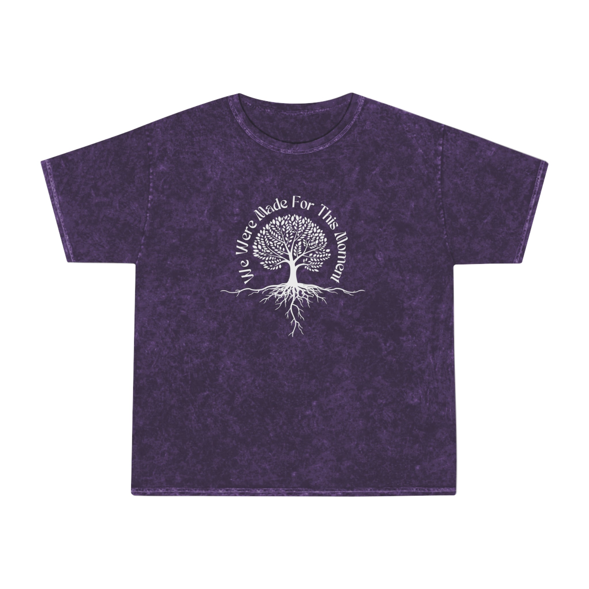 Tree of Life Mineral Wash T-Shirt - We Were Made for This Moment Design