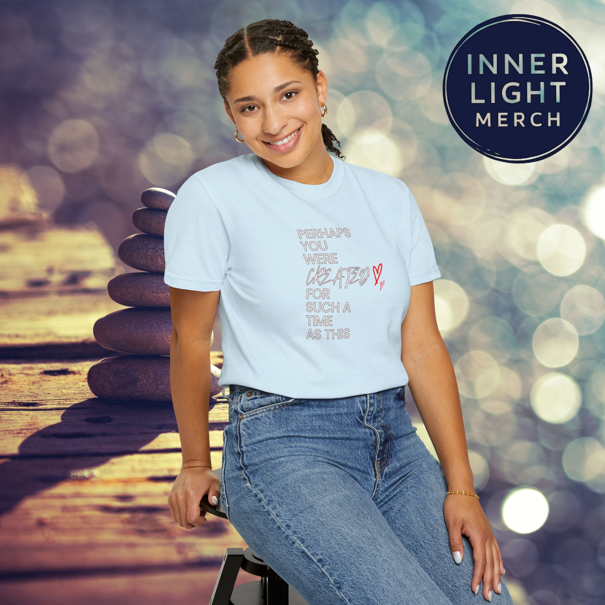 Inspiration T-shirt - Perhaps You Were Created for Such a Time as This