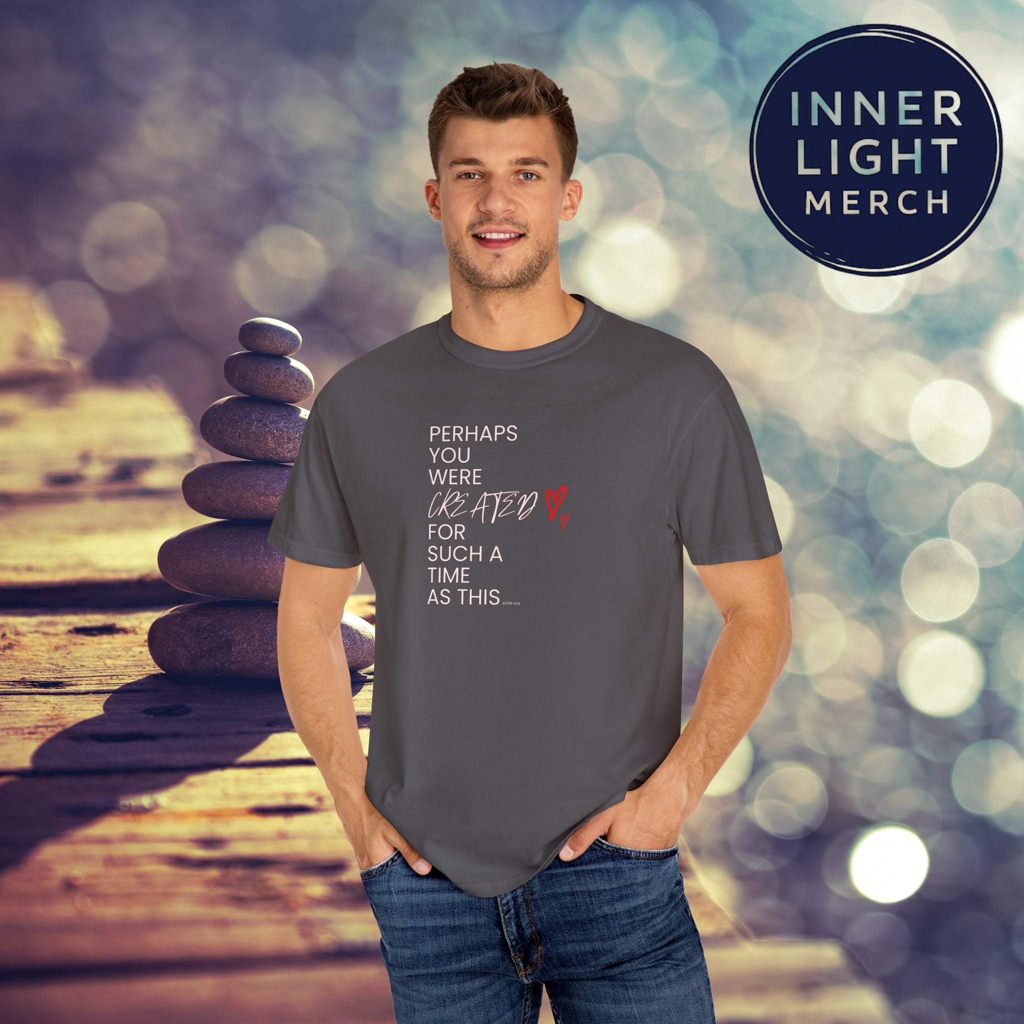 Inspiration T-shirt - Perhaps You Were Created for Such a Time as This
