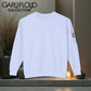 Vintage Comfort Crewneck Sweatshirt Love Cover Me Design